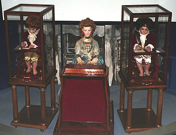 English: Jaquet-Droz automata, musée d'Art et ...