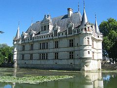 Castell d'Azay-le-Rideau (1518-1523).