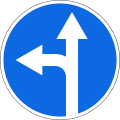 Go straight or left