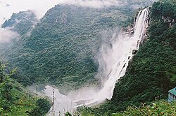 Nuranang falls, also known as Bong Bong falls or Jang falls, Arunachal Pradesh