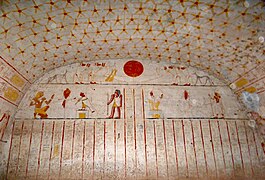 Chambre funéraire de la tombe de Tanoutamon.
