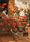 Geraniums, Hassam