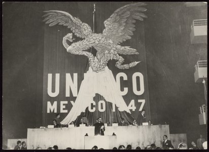 2nd General Conference of UNESCO, Mexico City 1947 – from the collection of the UNESCO Archives.