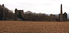 Disused mine buildings, near Kelly Bray - geograph.org.uk - 67232.jpg