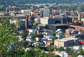 Paterson, sometimes known as Silk City,[143] has become a prime destination for an internationally diverse pool of immigrants,[144][145] with at least 52 distinct ethnic groups.[146]