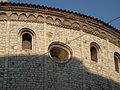 Duomo Vecchio sakkfriisid, kaarfriis ning tellistest begunets, Brescia, Lombardia