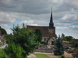 The church of Saint-Taurin in Hécourt