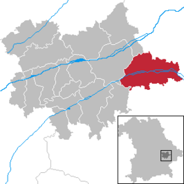 Kaart van Eichendorf