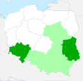 Występowanie wilczomlecza włosistego w Polsce.