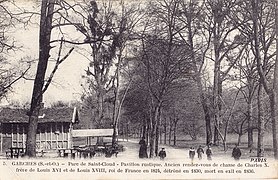 Ancien relais de chasse de Charles X dans le parc de Saint-Cloud.