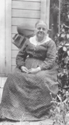 Fanny G. Hazlett, one of the oldest pioneer women of Nevada