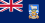 Bandiera della nazione Isole Falkland