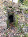 Burg Wachelheim: oberes Treppenende