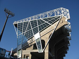 Tribüne des Free-State-Stadions