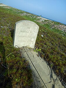 Grave of Captain A. Cooper (1876 - 1926) who died on 11 April 1926, aged 50