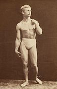 لاعب كمال أجسام من العشرينيات في القرن العشرين