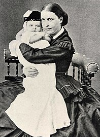 Helene with a child