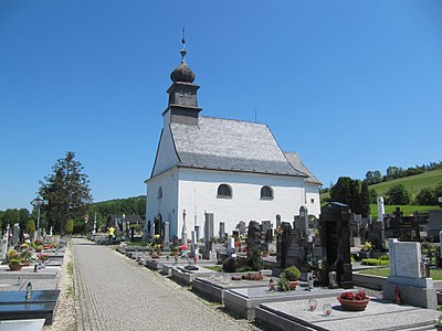 Chapelle et cimetière.