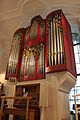 Neobarocke Orgel, modernes Gehäuse