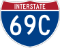 Interstate 69C marker