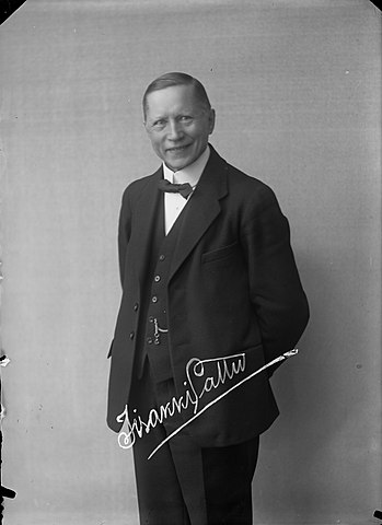 Фото И. Латту с автографом. 1910-е годы