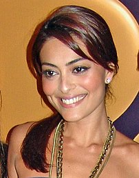 Brazilian actress Juliana Paes.