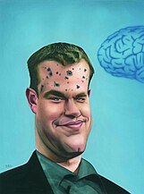 Caricature de Matt Damon (2007)