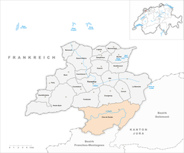 Clos du Doubs – Mappa