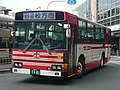 1950年頃にグレイハウンドのデザイナーによって考案されたとされる日本の京阪バスの塗装
