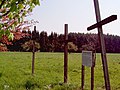 Kreuze am Friedensacker Bell (Hunsrück)