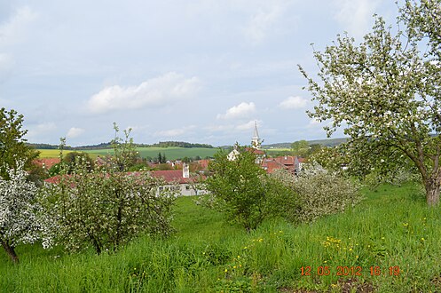 Vue de Krumsín.