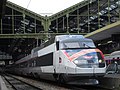 TGV Sud-Est treinstel 16 op Station Paris-Lyon.