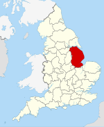 Localização de Lincolnshire