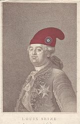 Louis XVI, coiffé d'un bonnet phrygien, 20 juin 1792.