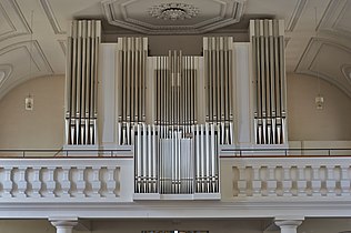 Blick auf die Maier-Orgel von 2014