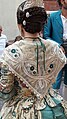 Valencian woman with traditional Falles dress