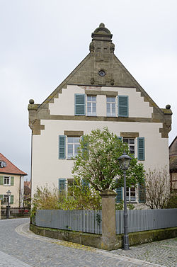 Zweites Pfarrhaus, Schulstraße 1, in Merkendorf