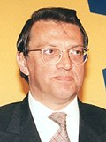 Mesut Yilmaz as Turkish Prime Minister.jpg