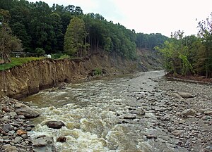 Moodna Creek 2011, после урагана Irene.jpg