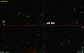 NGC 5840, изгубен или непостоечки објект