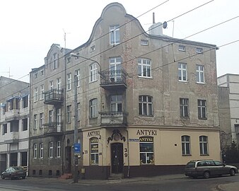 General view from Nakielska street