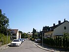 Im Amtsgarten von Pfarrer-Vogelsang-Weg (Friedhof Buckow) aus gesehen