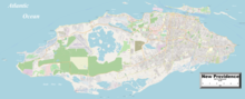 Enlargeable, detailed map of New Providence NewProvidence2021OSM.png