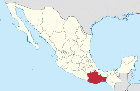 Mapa a pakabirukan ti Oaxaca