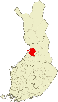 Location of Oulu sub-region