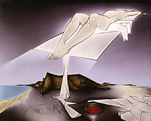 Pain vivant cosmique, oil on canvas, 81x100 cm, 1978