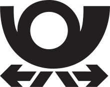 Логотип Posthorn Dt Bundespost.svg