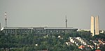 Praha, Jinonice, Vidoule, pohled na Strahovský stadion.JPG