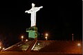 Cristo Redentor a noite