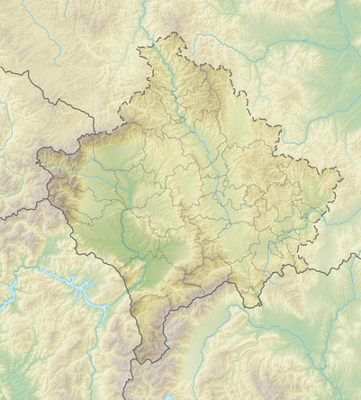Location map Kosovas1
